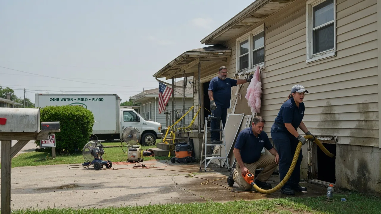Water Damage Repair in Pinedale, WY near me